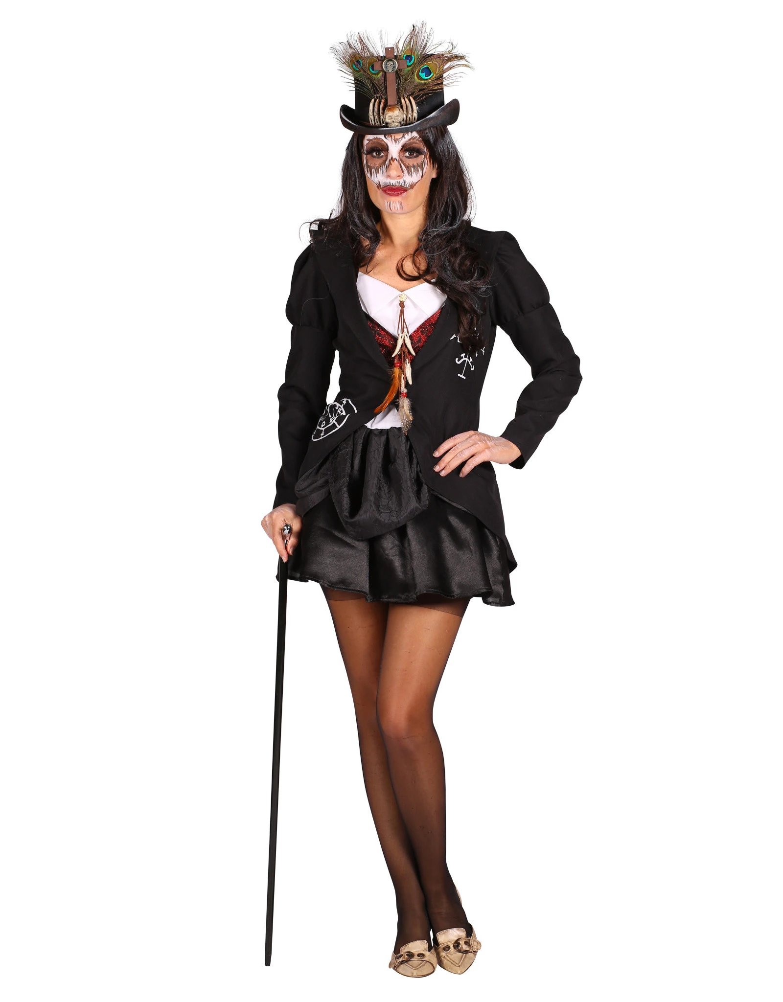 Voodoo Mistress "Mama Legba", Mix Van Kleuren 2 Voodoo Mistress "Mama Legba", Mix Van Kleuren - Afbeelding 2