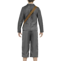 WW2 Evacuee Jongenskostuum, Grijs -Kostuum Winkel ww2 evacuee jongenskostuum grijs 2